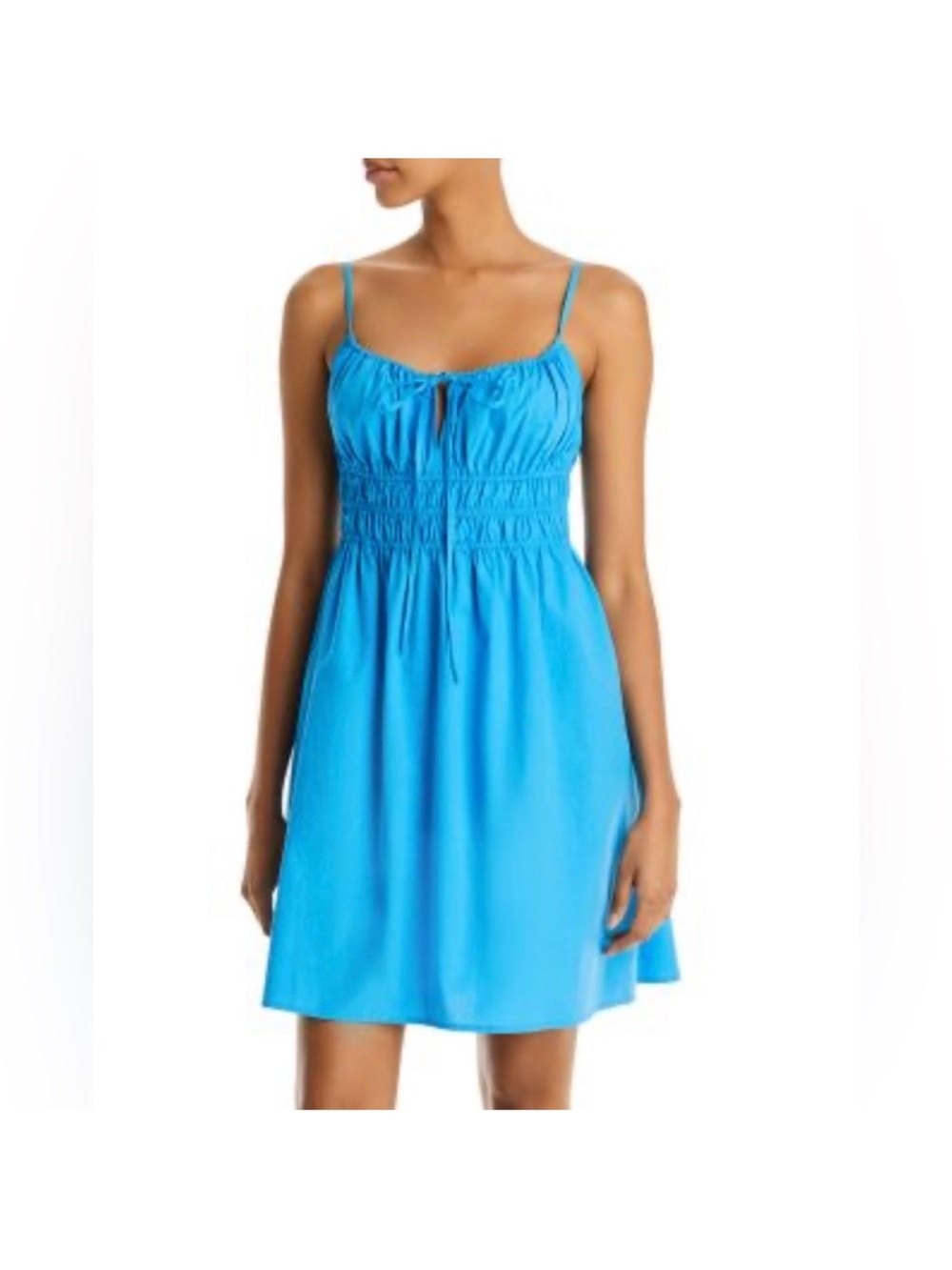 Rails Miriam Smocked
Waist Cotton Blend Sundress - size Small